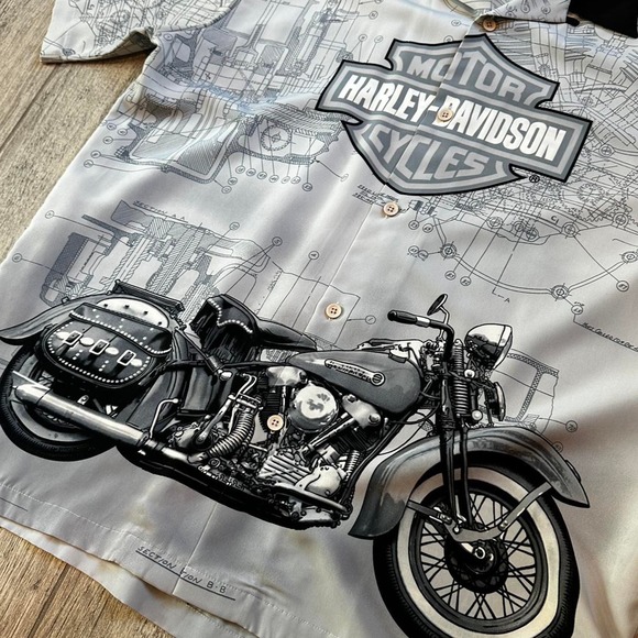 Description vintage y2k biker harley - Picture 4 of 4